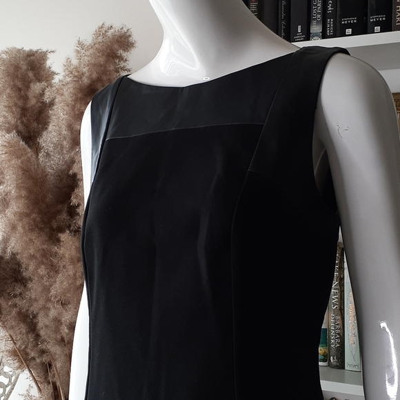 LOFT boxy fit fall black dress - Picture 4 of 12